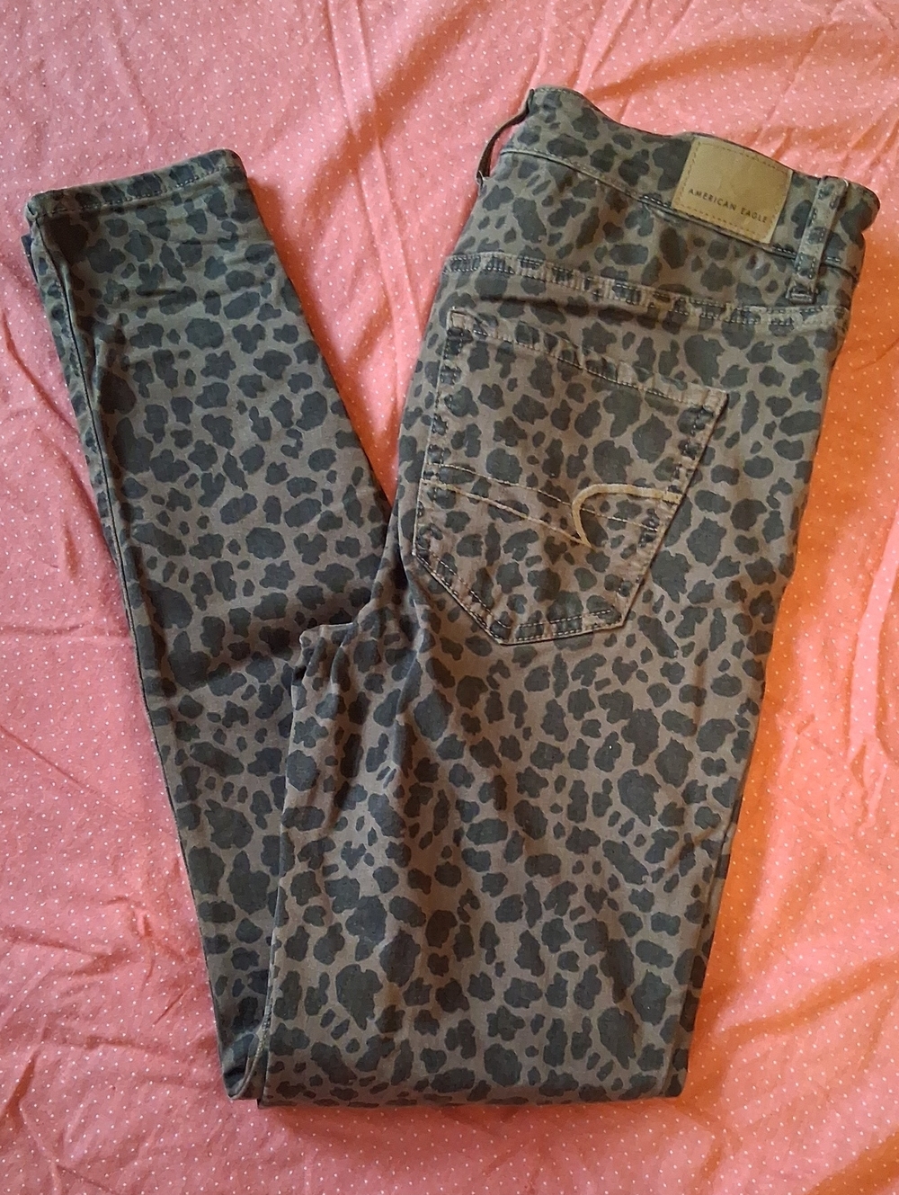 American Eagle Super high rise jeggings, Size Small, With bonus Maroon Pair - Picture 2 of 4